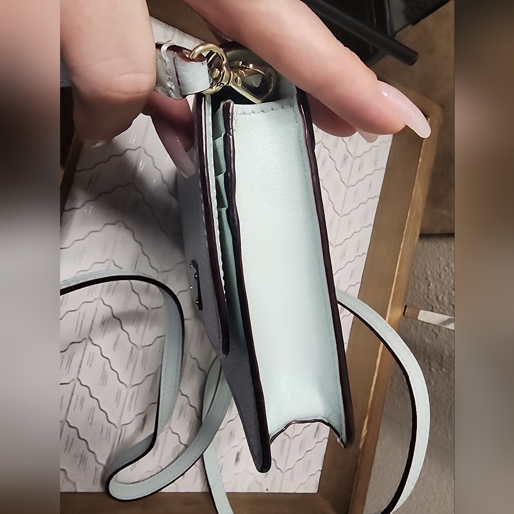NWOT Kate Spade mint green Mikka Grove Street Crossbody - Picture 7 of 16